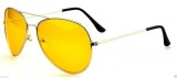 Ochelari Soare Aviator Design Pentru Condus Cu Efect Anti Orbire, Unisex, Protectie UV 100%