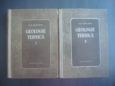 NICOLAE ST. MIHAILESCU - GEOLOGIE TEHNICA (VOL. I SI II) foto