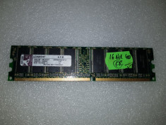 Memorie RAM 1GB DDR400 DDR1 Kingston KVR400X64C3A/1G - poze reale foto