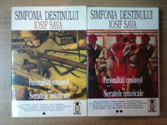 PERSONALITATI ROMANESTI LA SERATELE MUZICALE de IOSIF SAVA , 1996 foto