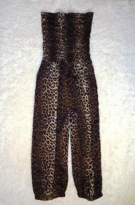 SALOPETA FASHION DAMA VARA ANIMAL / LEOPARD PRINT FOND MARO RACOROASA VAPOROASA foto