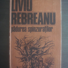 LIVIU REBREANU - PADUREA SPANZURATILOR (1985, editie cartonata)