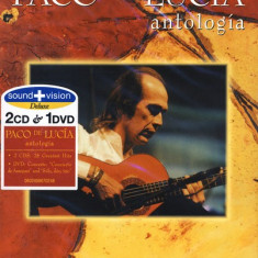 PACO DE LUCIA - ANTOLOGIA, 2004, 1DVD+2CD
