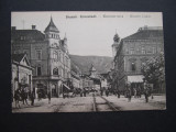 Brasov - Kloster Gasse - Kronstadt, animata, aprox. 1915, Necirculata, Printata
