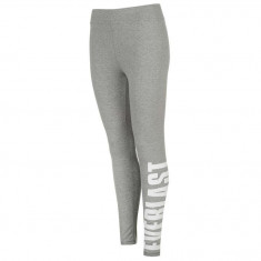 Oferta! Pantaloni Fitness mulati Leggings Dama Everlast Large Logo Grey foto