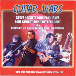STEVE HACKETT, PAUL GILBERT... - GUITAR WARS, 2003, CD +DVD foto