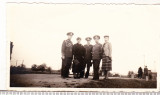 Bnk foto - Militari cu sotii - cca 1940, Alb-Negru, Romania 1900 - 1950, Militar