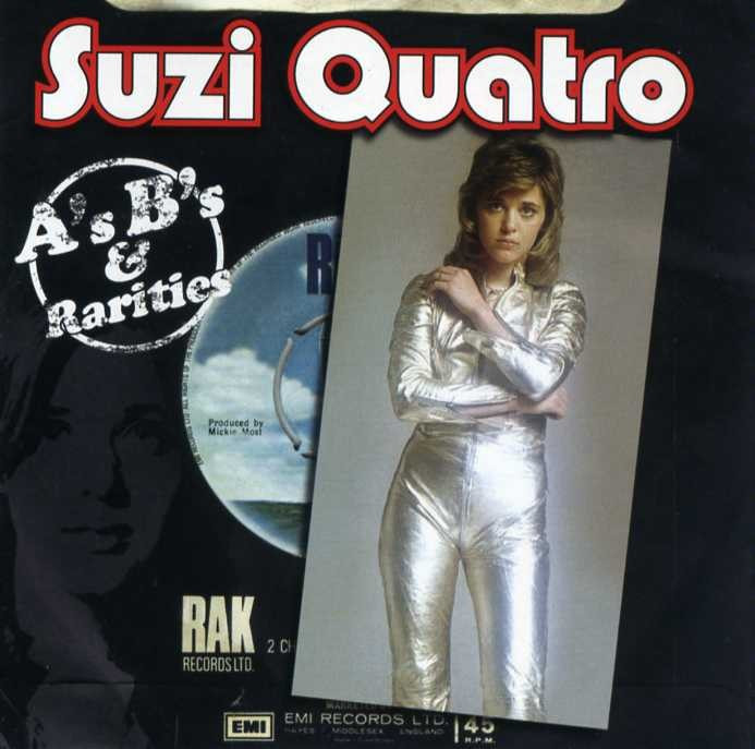 SUZI QUATRO - A&#039;S B&#039;S &amp; RARITIES + LIVE IN JAPAN, DVD + CD