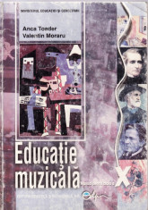 EDUCATIE MUZICALA. MANUAL PENTRU CLASA A X A de ANCA TOADER foto