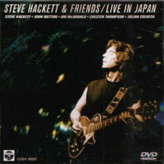 STEVE HACKETT & FRIENDS - TOKYO TAPES, 2008, 2 CD + DVD