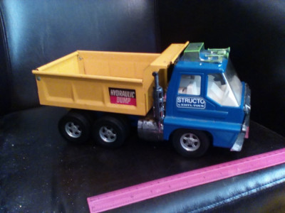 bnk jc USA - camion Structo - ERTL Toys - pressed steel foto