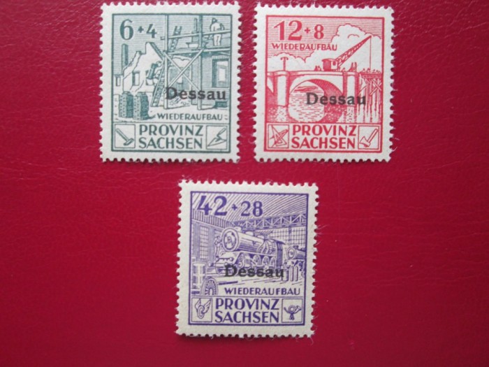 GERMANIA DESSAU SET=MNH