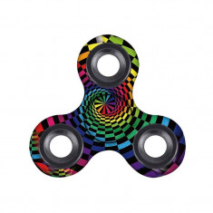 Spinner Fidget jucarie interactiva din metal Art Edition, multicolor foto