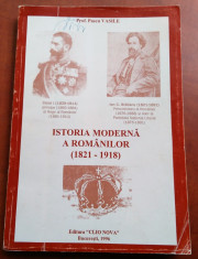 Istoria Moderna A Romanilor (1821-1918) - Prof. Pascu Vasile foto