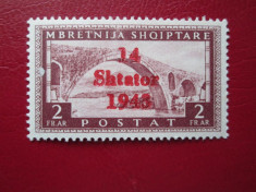 GERMANIA OCUPATIE ALBANIA SERIE=MNH foto