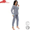 Pijama Dama Maneca si Pantalon Lung, Model Spring Swallows, Cod 1075