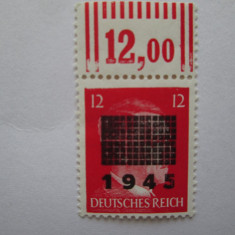 GERMANIA LOKALAUSGABEN-NETZSCHKAU/REICHENBACH 1945 SERIE-MNH