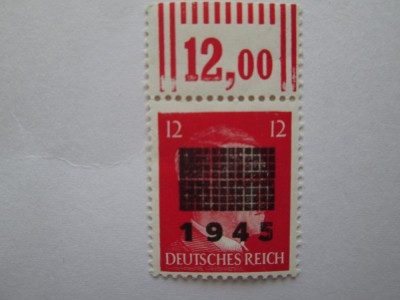 GERMANIA LOKALAUSGABEN-NETZSCHKAU/REICHENBACH 1945 SERIE-MNH foto