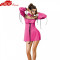 Lenjerie Intima, Xenia Pink, BabyDoll, Cod 245