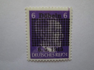 GERMANIA LOKALAUSGABEN-DOBLEN=1945 foto