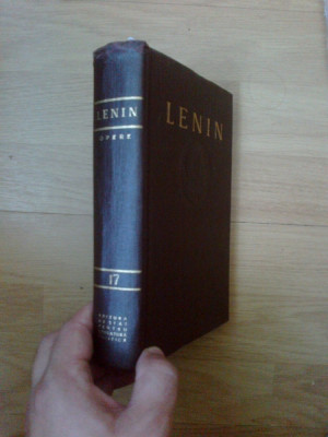 g3 Lenin - Opere - volumul 17 foto