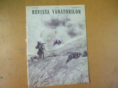 Revista vanatorilor septembrie 1938 Storojinet Brasov Greaca braconier Braila foto