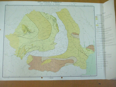 Permian harta litofaciala 1972 institutul geologic foto