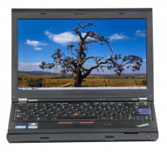 Lenovo ThinkPad X220 12.5&amp;quot; LED backlit Intel Core i5-2450M 2.50 GHz 4 GB DDR 3 SODIMM 320 GB HDD Fara unitate optica Webcam foto