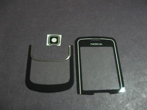 Geam Nokia 8600 luna set negru / ecran sticla noua foto