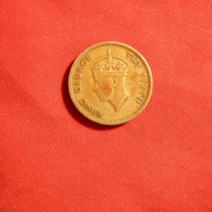 Moneda 10 centi 1948 Hong Kong Colonie Britanica George VI ,bronz , cal. f. buna