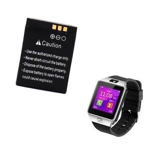 Baterie pentru DZ09, baterie 380 mAh DZ09, baterie smartwatch