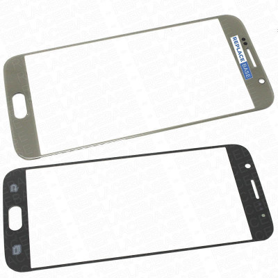 Geam Samsung Galaxy S6 SM-G920 negru alb auriu / ecran sticla noua foto