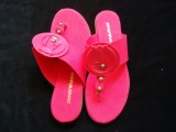 PAPUCI FLIP-FLOPS DAMA PANZA ROZ FUCSIA SILICON VARA PLAJA CASA SLAPI FEMEI