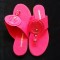 PAPUCI FLIP-FLOPS DAMA PANZA ROZ FUCSIA SILICON VARA PLAJA CASA SLAPI FEMEI