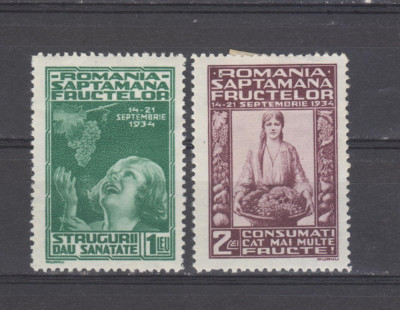 Romania 1934 Expozitia Fructelor foto