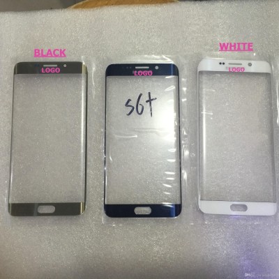 Geam Samsung Galaxy S6 Edge Plus SM-G928 negru alb auriu / ecran sticla noua foto