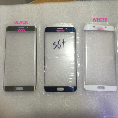 Geam Samsung Galaxy S6 Edge SM-G925 negru alb auriu / ecran sticla noua foto