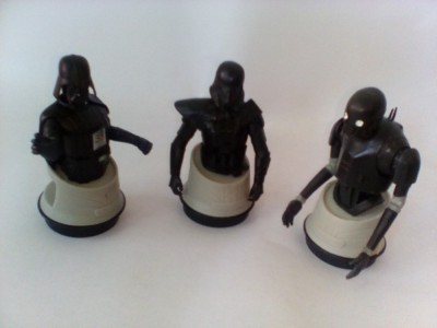 bnk jc Star Wars - Rogue One - lot 3 figurine foto