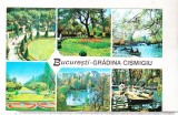 Bnk cp Bucuresti - Gradina Cismigiu - uzata, Circulata, Printata