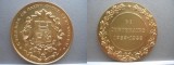 Medalia 7 Centenaire Commune de Saint Josse Belgia 1252-1952. Metal aurit.