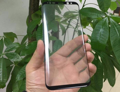 Geam Samsung Galaxy S8 plus negru sticla ecran noua foto