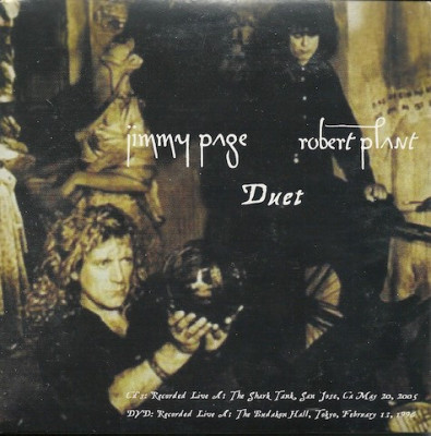 JIMMY PAGE &amp;amp; ROBERT PLANT - DUET, 2 CD + 1 DVD foto