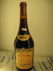 n. 13 -STICLA DE VIN VECHI DE COLECTIE gattinara, recoltare 1971, cl 72 gr 12,5 foto