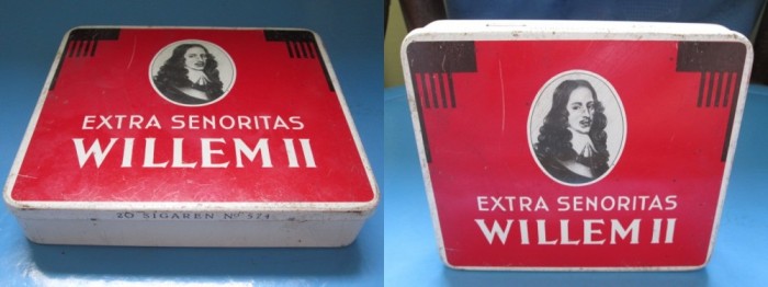 Cutie vintage Cigaretten 20 Extra Senoritas Willem2 Nr1.