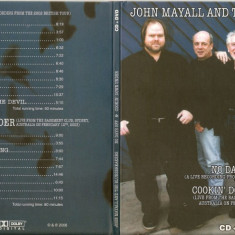 JOHN MAYALL - NO DAYS OFF & COOKIN' DOWN UNDER, CD & DVD