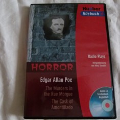 Poe -The murders in the rue Morgue - cd+carte