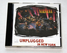 Nirvana - MTV Unplugged in New York (Live Recording, 1994) CD foto