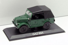 Macheta GAZ 69A 1:43 Altaya foto