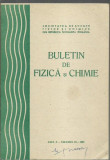 AMS* - BULETIN DE FIZICA SI CHIMIE ANUL 1986
