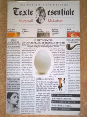 Marshall McLuhan ? Texte esentiale foto